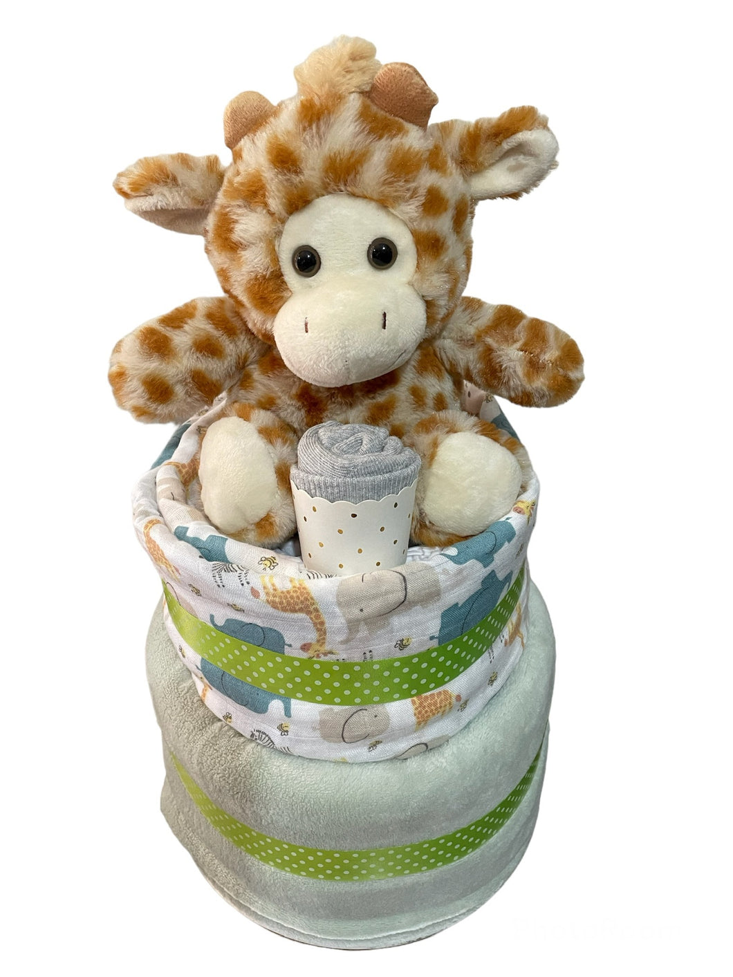 Neutral jungle giraffe