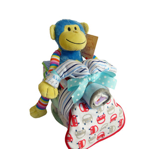 Motorbike Nappy Cake